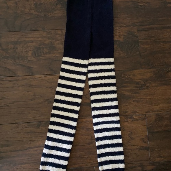 Uniqlo Fairy Soft Leggings, Navy and White, Women, Size: M/L - Picture 2 of 7